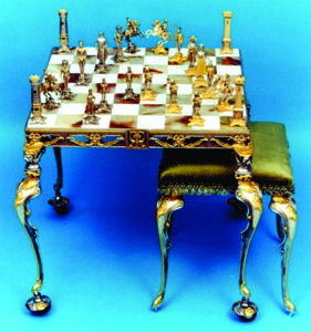 La Bottega del Vasari Chess Set