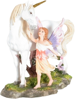 Cassandra Fairy with Unicorn