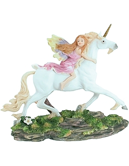 Fairy Clarissa with Unicorn