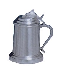 Pewter Dolphin Tankard